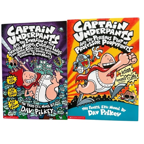 Captain Thunderpants Children’s Novel Book Set. #1-5 - Picture 3 of 6